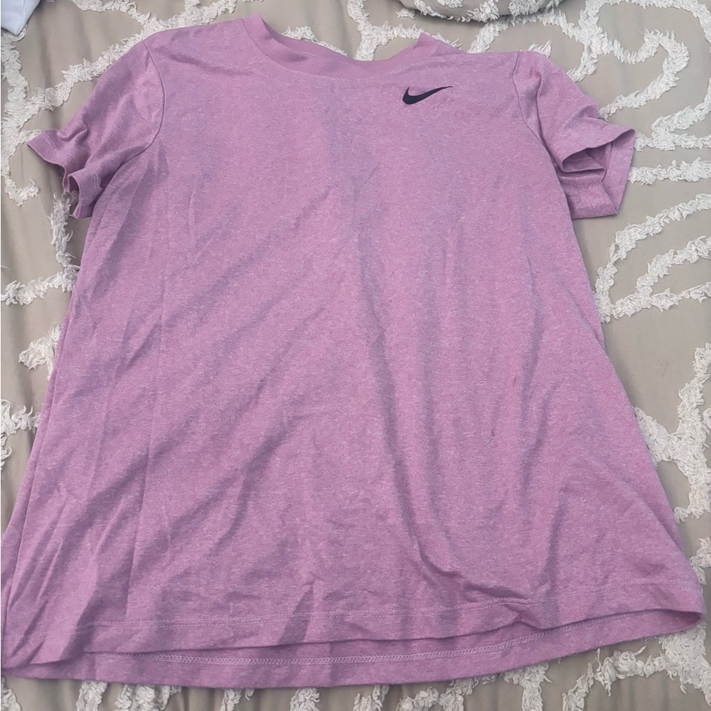 Pink Nike shirt